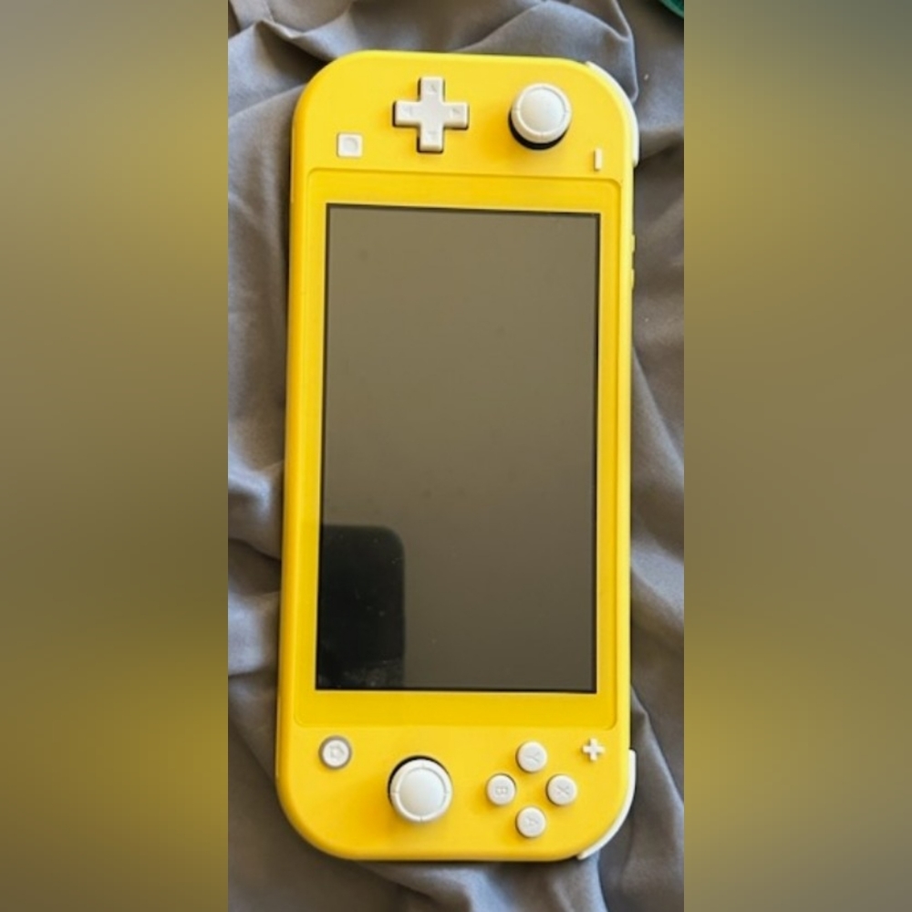 Ninetendo Switch lite, Charger & Case